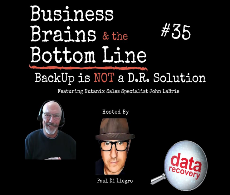 Ep. 35: Backup is Not a DR Strategy