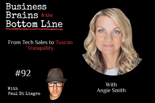 Ep. 92: From Tech Sales to Tuscan Tranquility: Angie Smith's Journey