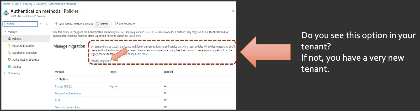 Disable Weaker MFA Registration